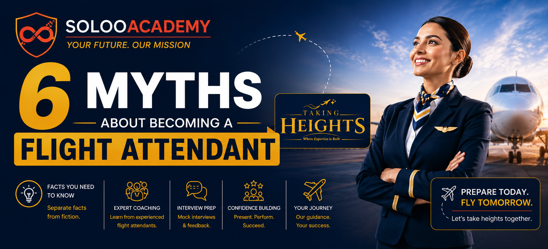 6 Myths About Becoming a Flight Attendant (Myth #5 Surprises Most Aspiring Cabin Crew Candidates)